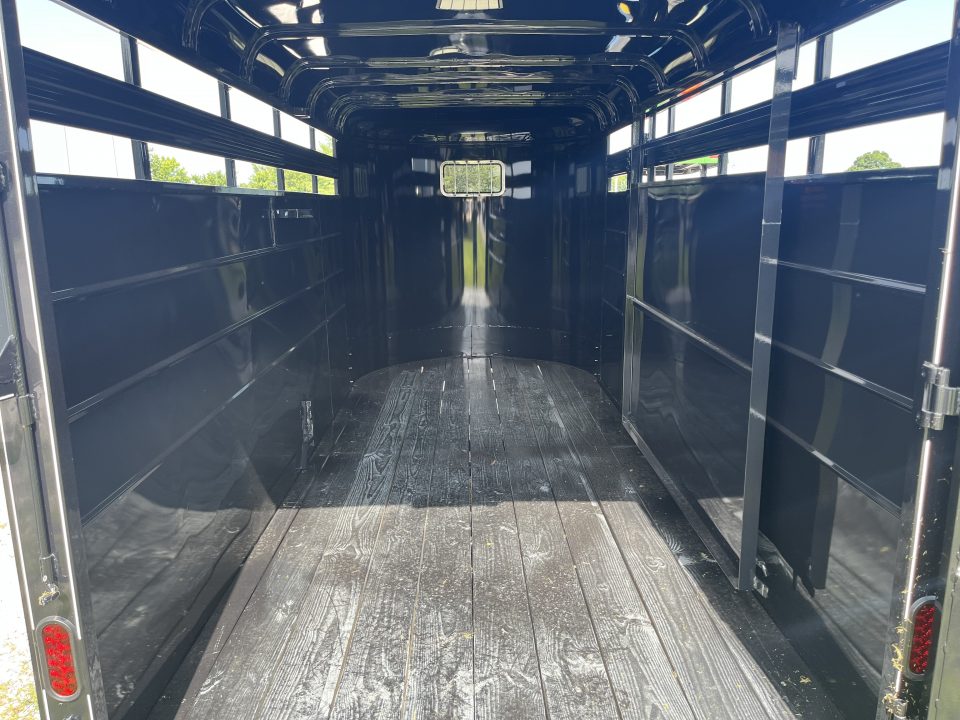 New 2026 Calico Trailers 6X16X6'6" Tandem 7K Stock Trailer