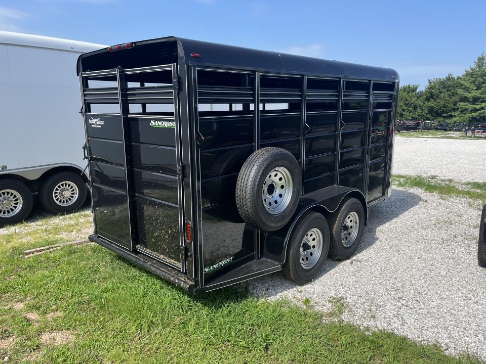 New 2026 Calico Trailers 6X16X6'6" Tandem 7K Stock Trailer