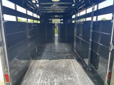 New 2026 Calico Trailers 6X16X6'6" Tandem 7K Stock Trailer