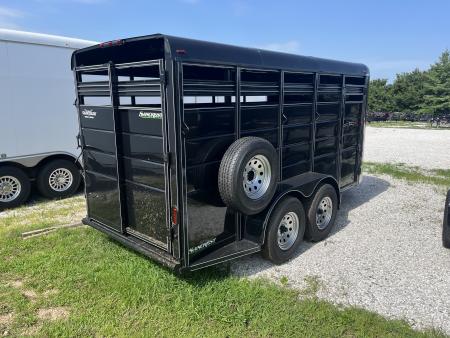 New 2026 Calico Trailers 6X16X6'6" Tandem 7K Stock Trailer