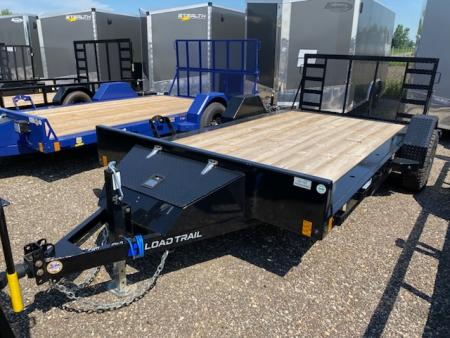 New 2026 Load Trail 83x14 SXS 5k w/3Ft Bi-Fold Gate Utility Trailer