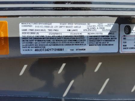 New 2026 Diamond C Trailers HXD208 Tilt Trailer