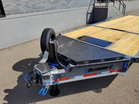 New 2026 Diamond C Trailers HXD208 Tilt Trailer