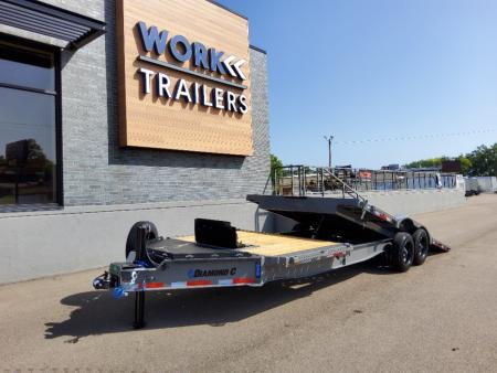 New 2026 Diamond C Trailers HXD208 Tilt Trailer