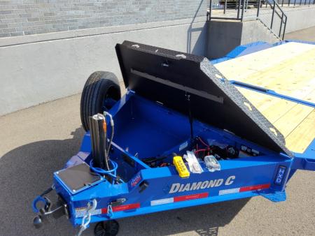 New 2026 Diamond C Trailers HXD208 Tilt Trailer