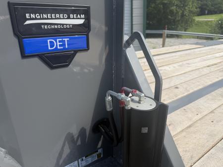 New 2026 Diamond C DET208 GOOSENECK DECK OVER POWER TILT ** ABS BRAKES** OAK FLOOR WIRELESS REMOTE HYDRO JACKS