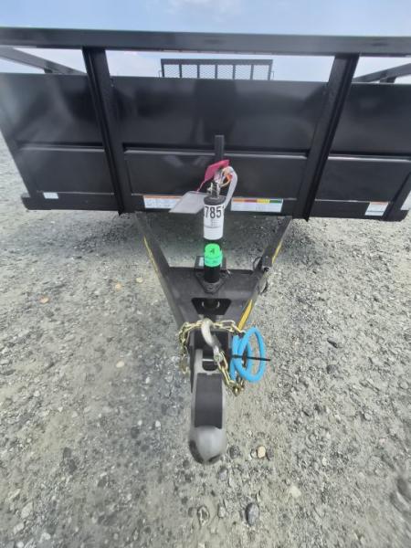 New 2027 Big Tex Trailers 14' 70TV w/' Solid Sides & 4' Gate Utility Trailer