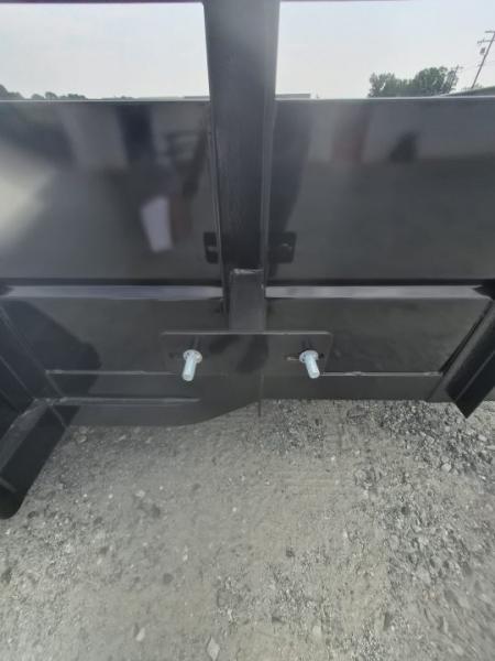 New 2027 Big Tex Trailers 14' 70TV w/' Solid Sides & 4' Gate Utility Trailer