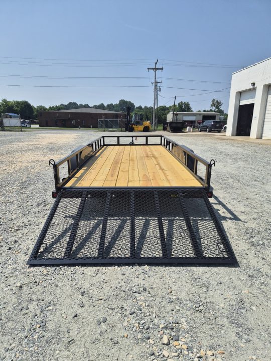 New 2027 Big Tex Trailers 18' 70PI w/ 4' Spring Assist Tailgate Utility Trailer