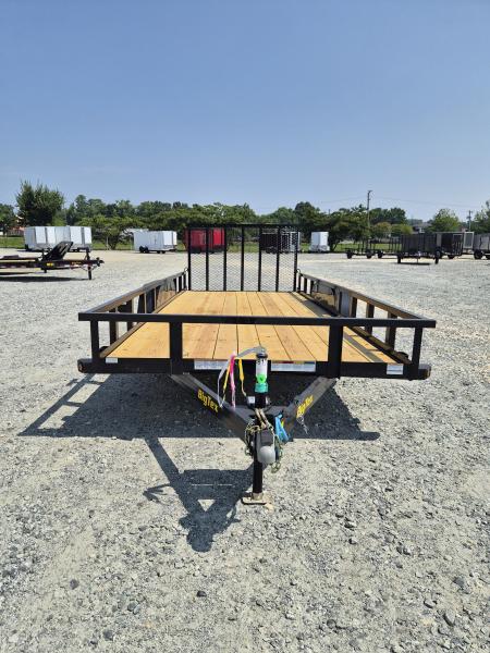 New 2027 Big Tex Trailers 18' 70PI w/ 4' Spring Assist Tailgate Utility Trailer