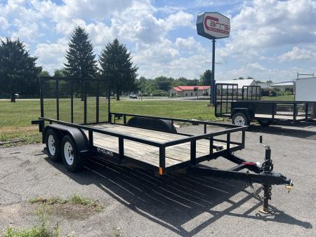 Used 2021 Holmes Trailers 7x14 7K Landscape Utility Trailer
