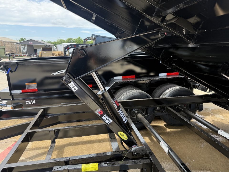 New 2026 Top Hat Trailers DE14 83x14x2 Dump Trailer