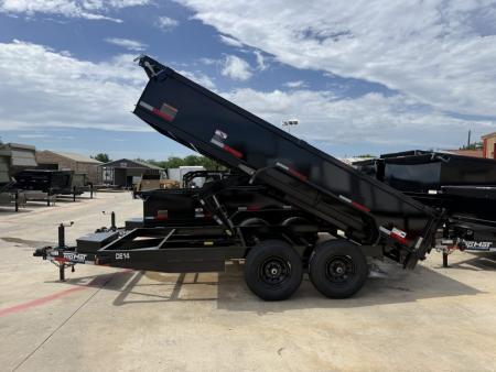 New 2026 Top Hat Trailers DE14 83x14x2 Dump Trailer