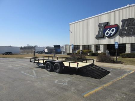 New 2026 Sure-Trac 7 x 16 ST-UTT8216-070 Utility Trailer 7K / Reinforced Ladder Gate