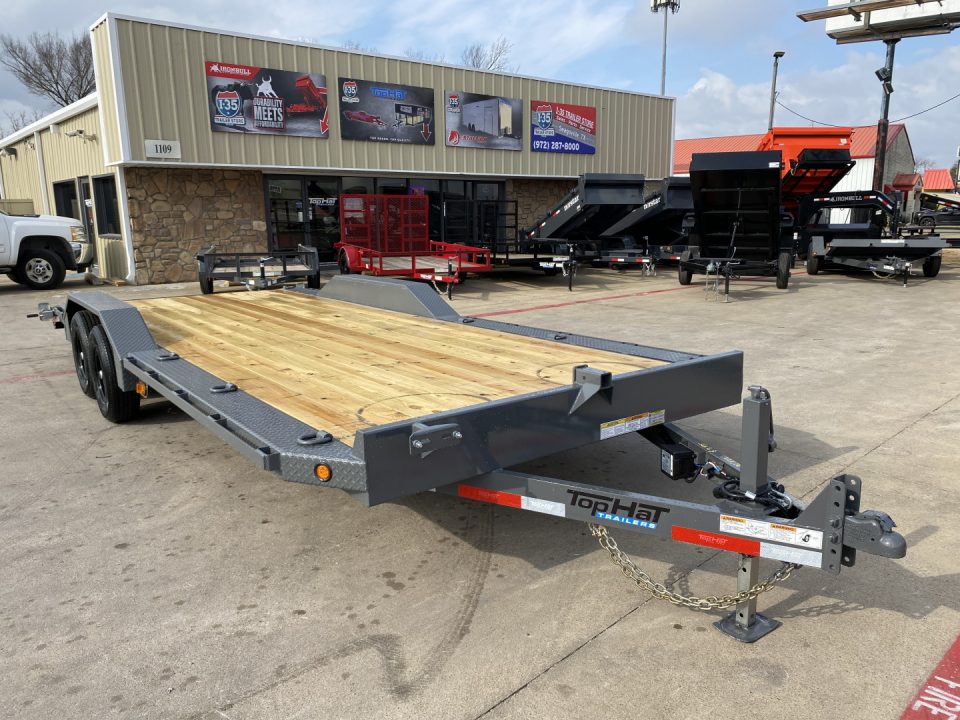 New 2026 Top Hat Trailers WD10 102"X22' Car Hauler