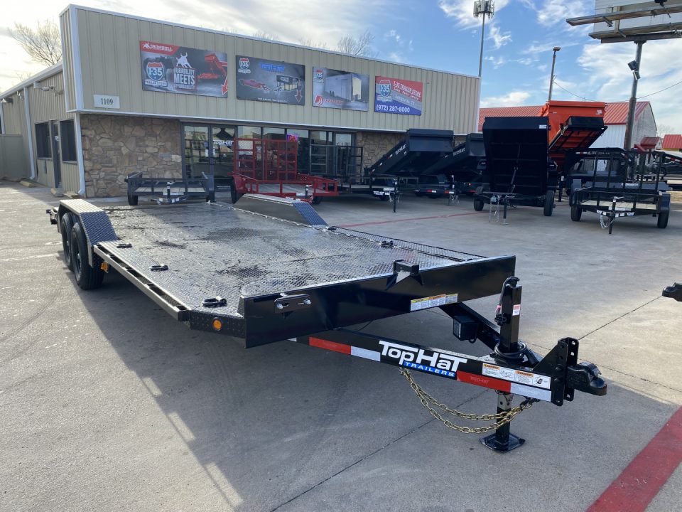 New 2026 Top Hat Trailers WD10 102"X22' Car Hauler