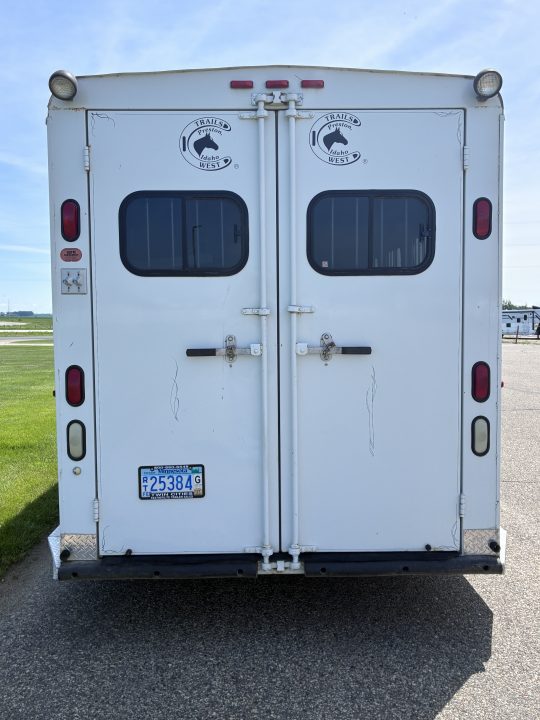 Used 2001 Trails West 4H LQ Horse Trailer