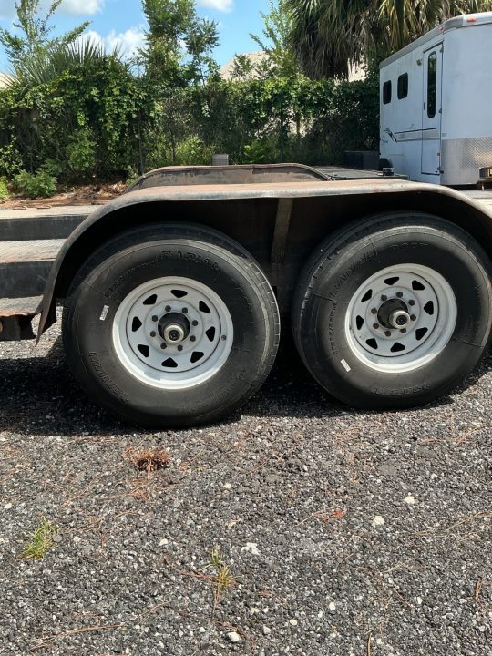 Used 2008 Kaufman Trailers Gooseneck 7x34 2/Car Hauler dual axle