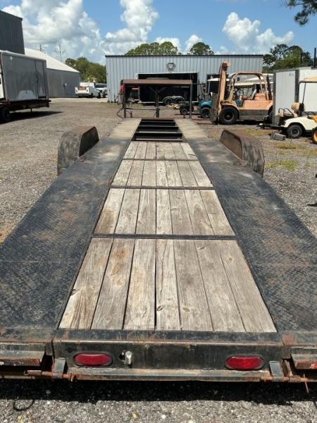 Used 2008 Kaufman Trailers Gooseneck 7x34 2/Car Hauler dual axle