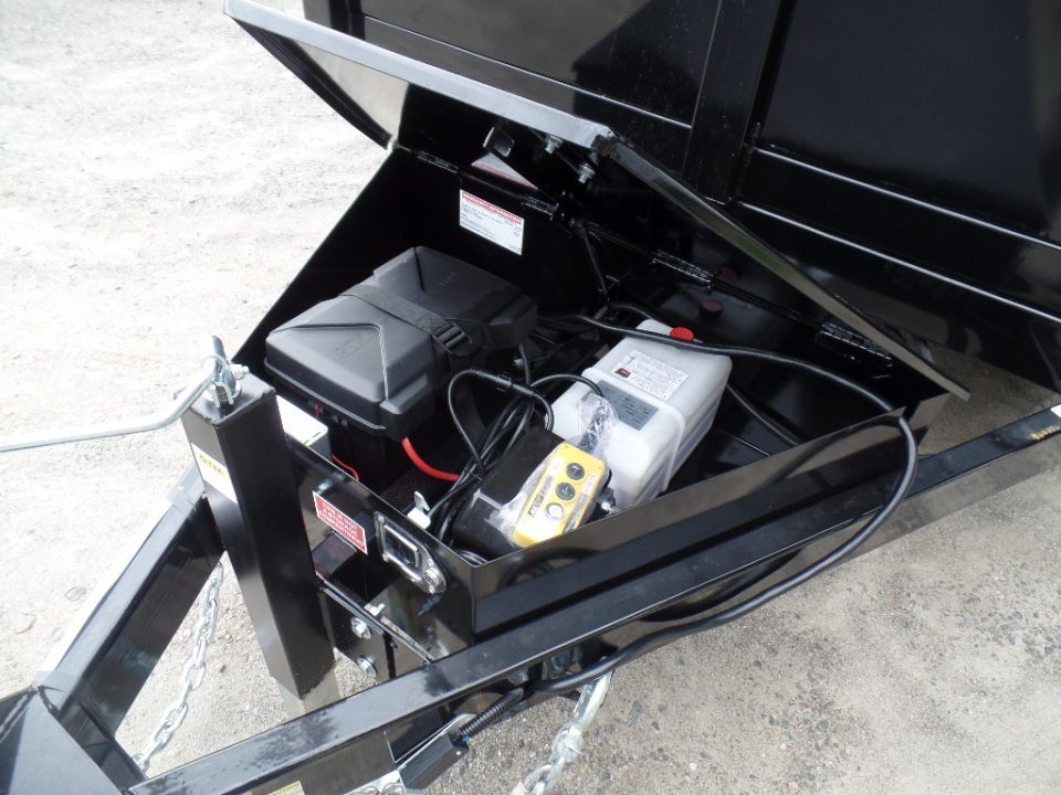 New GRIFFIN BRAND , 14 FT, Dump Trailer 7X14X4'High Sides 14,000 lb. GVWR, Griffin Brand. Triple Frame, Ramps