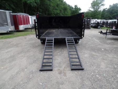 New GRIFFIN BRAND , 14 FT, Dump Trailer 7X14X4'High Sides 14,000 lb. GVWR, Griffin Brand. Triple Frame, Ramps