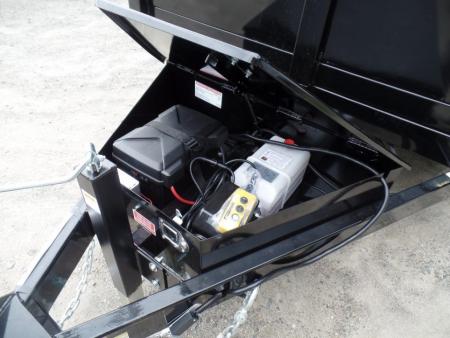 New GRIFFIN BRAND , 14 FT, Dump Trailer 7X14X4'High Sides 14,000 lb. GVWR, Griffin Brand. Triple Frame, Ramps