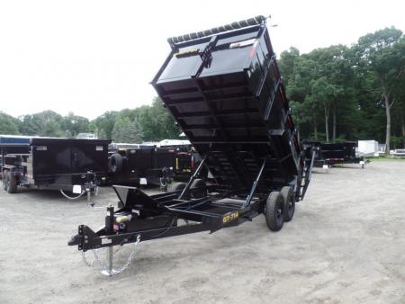 New GRIFFIN BRAND , 14 FT, Dump Trailer 7X14X4'High Sides 14,000 lb. GVWR, Griffin Brand. Triple Frame, Ramps