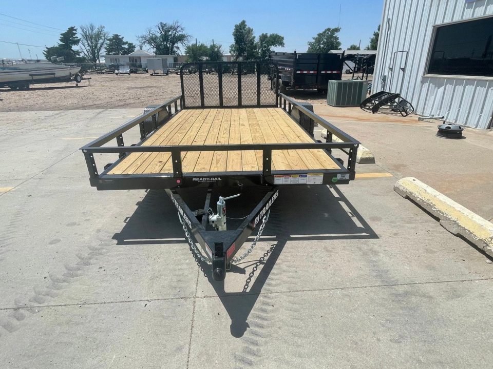 New 2027 PJ Trailers 83" x 14' Utility Trailer