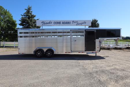 New 2027 Sundowner 24' Stock/Combo 4HR GN Horse Trailer