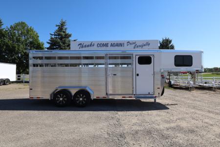 New 2027 Sundowner 20' Stock/Combo 3HR GN Horse Trailer