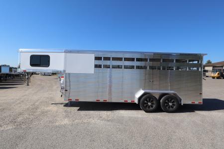 New 2027 Sundowner 20' Stock/Combo 3HR GN Horse Trailer