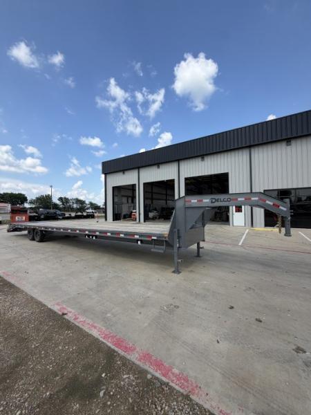 New 2026 Delco Trailers FA40 Flatbed Trailer