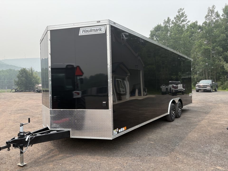 New 2027 Haulmark HEAT 8.5x24 10K 7'6" Interior Car / Racing Trailer with Rear Spoiler