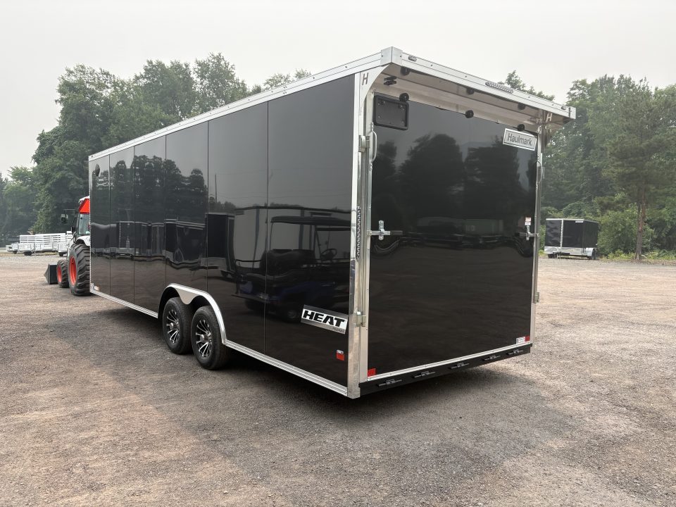 New 2027 Haulmark HEAT 8.5x24 10K 7'6" Interior Car / Racing Trailer with Rear Spoiler