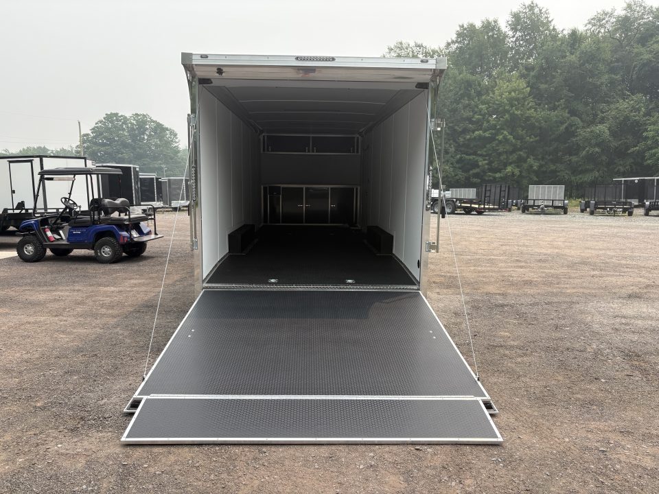 New 2027 Haulmark HEAT 8.5x24 10K 7'6" Interior Car / Racing Trailer with Rear Spoiler