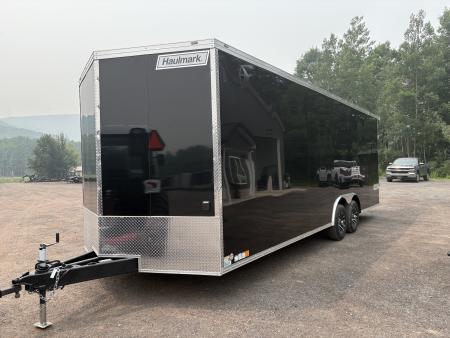 New 2027 Haulmark HEAT 8.5x24 10K 7'6" Interior Car / Racing Trailer with Rear Spoiler