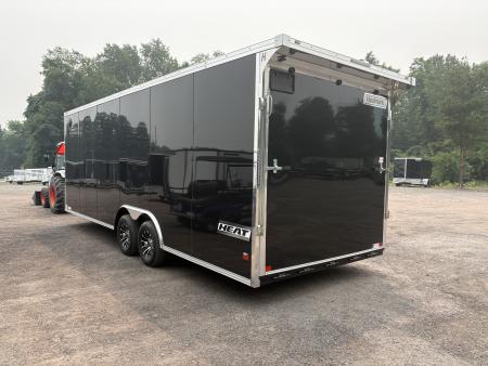 New 2027 Haulmark HEAT 8.5x24 10K 7'6" Interior Car / Racing Trailer with Rear Spoiler