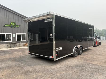 New 2027 Haulmark HEAT 8.5x24 10K 7'6" Interior Car / Racing Trailer with Rear Spoiler