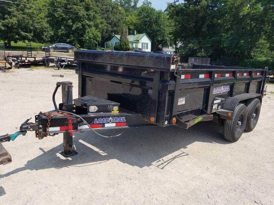 Used 2022 LOAD TRAIL 83 x 14 14K Dump Trailer