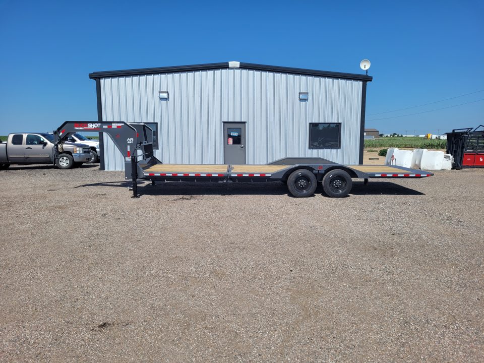 New 2026 Buckshot 102"x26' Gooseneck Tilt Trailer W/8K Axles