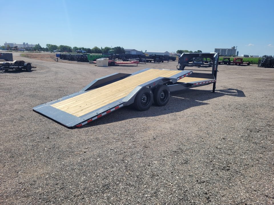 New 2026 Buckshot 102"x26' Gooseneck Tilt Trailer W/8K Axles