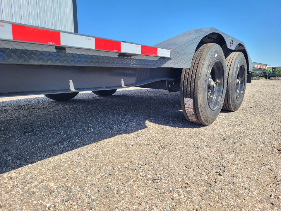 New 2026 Buckshot 102"x26' Gooseneck Tilt Trailer W/8K Axles