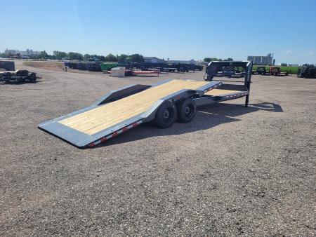 New 2026 Buckshot 102"x26' Gooseneck Tilt Trailer W/8K Axles