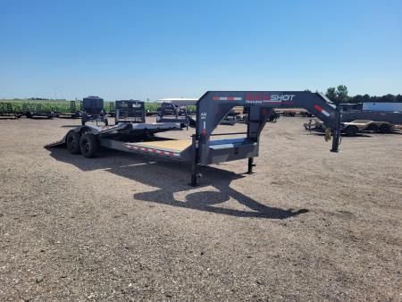 New 2026 Buckshot 102"x26' Gooseneck Tilt Trailer W/8K Axles
