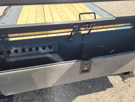 New 2026 Buckshot 102"x26' Gooseneck Tilt Trailer W/8K Axles