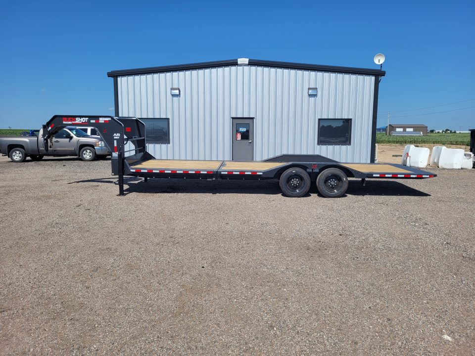 New 2027 Buckshot 102"x26' Gooseneck Tilt Trailer W/8K Axles