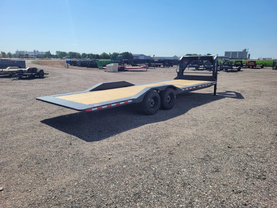 New 2027 Buckshot 102"x26' Gooseneck Tilt Trailer W/8K Axles