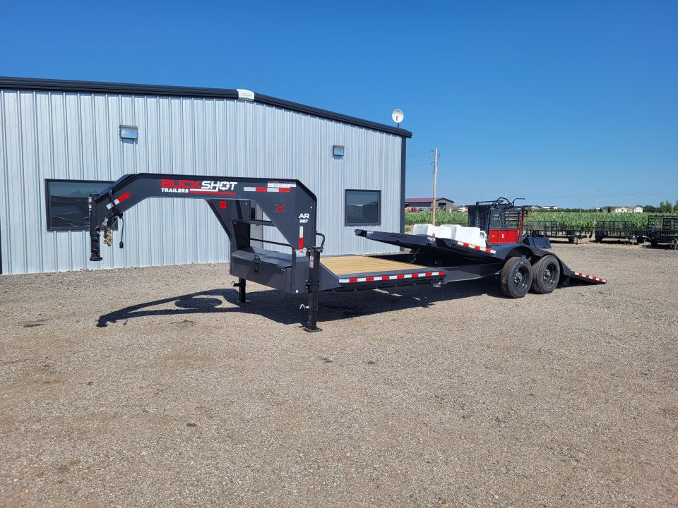 New 2027 Buckshot 102"x26' Gooseneck Tilt Trailer W/8K Axles