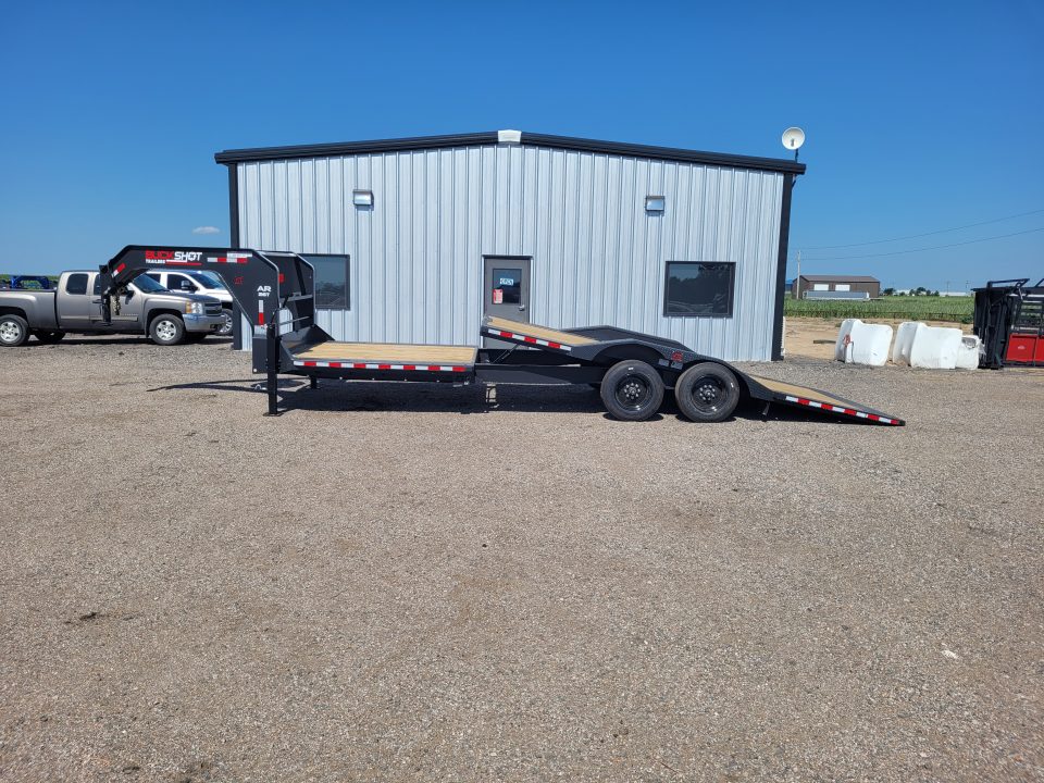 New 2027 Buckshot 102"x26' Gooseneck Tilt Trailer W/8K Axles
