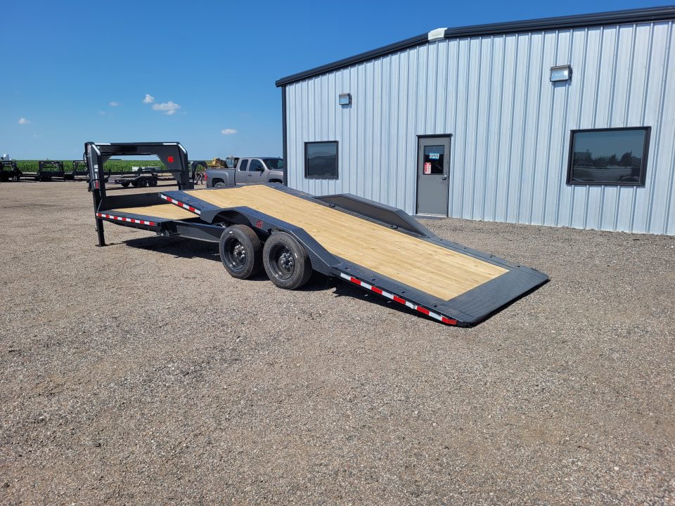 New 2027 Buckshot 102"x26' Gooseneck Tilt Trailer W/8K Axles